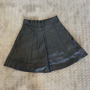 Bebe pleather skirt
